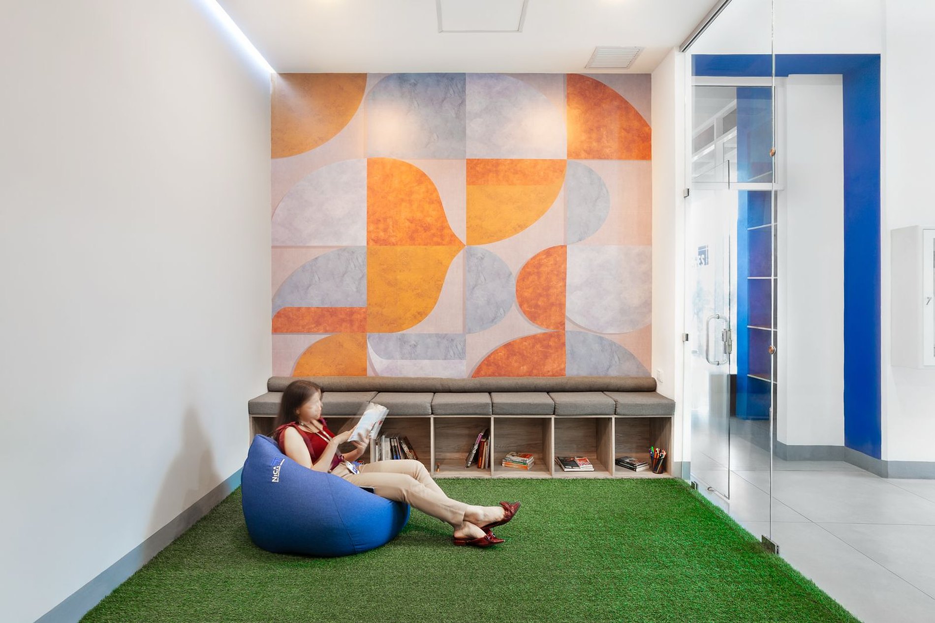 NicaES reading area